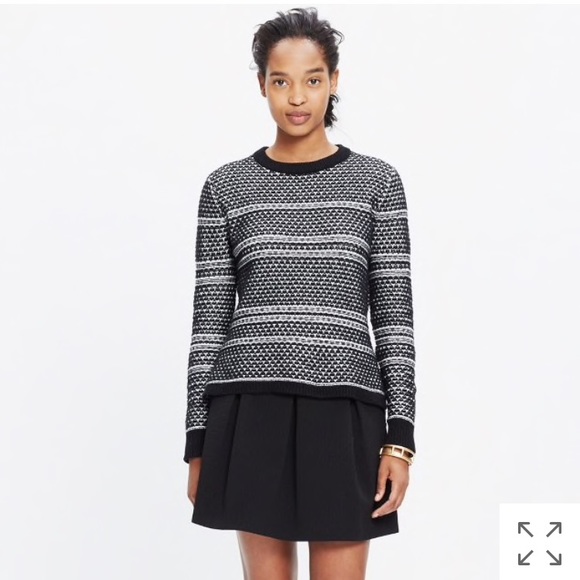 Madewell fineprint pullover sweater - Picture 3 of 6
